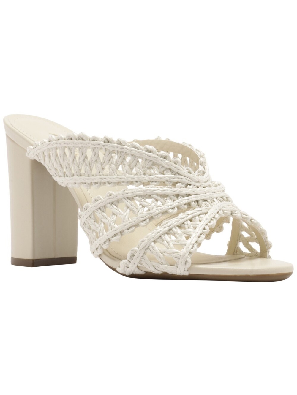 Arezzo Womens Shoes Ciara High Bloc Cream 9.5